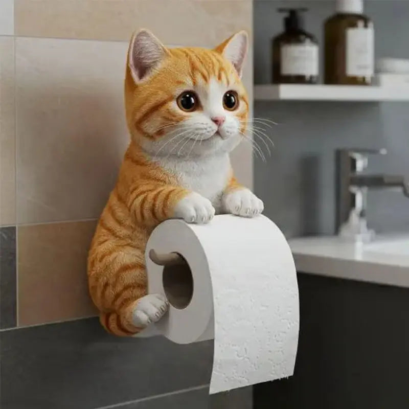 Katzen-Toilettenpapierhalter -   Mivoza Deutschland