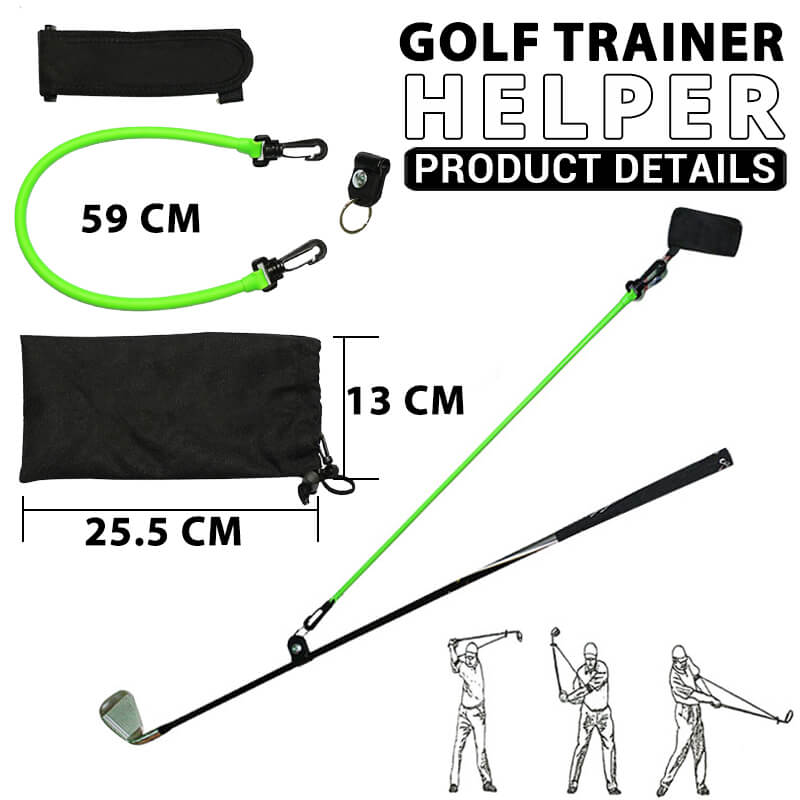 Golf Trainingsgerät mit Widerstandsband