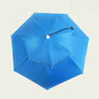 Hands-Free Umbrella Hat – Protection from Sun and Rain
