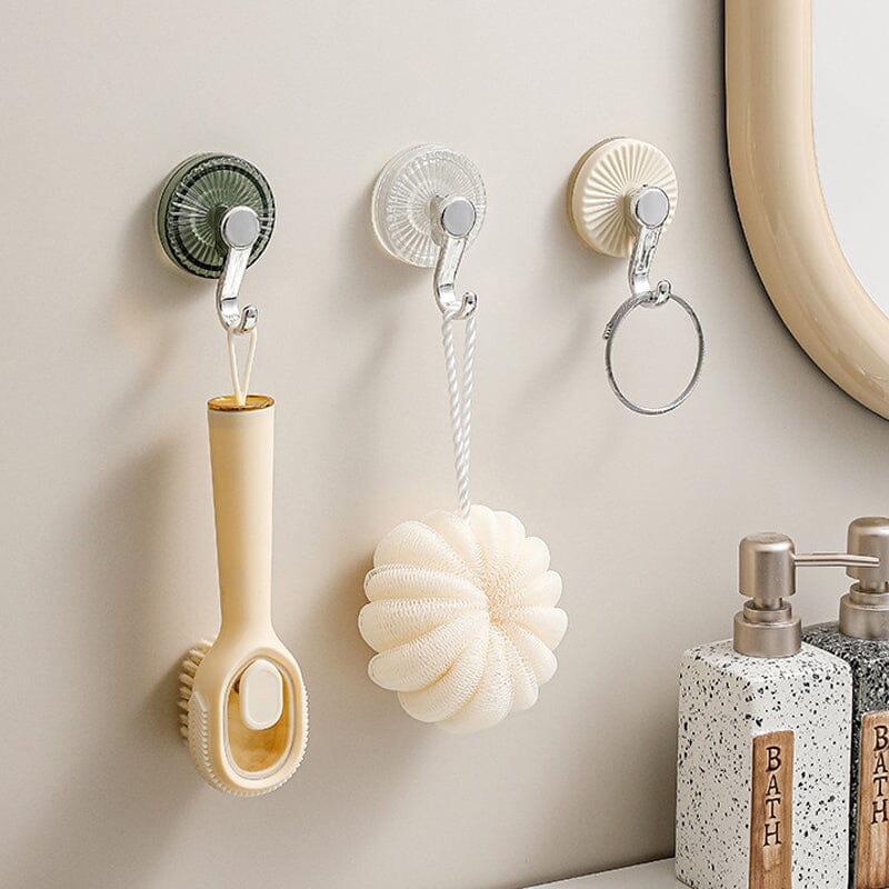 Suction Cup Hooks Without Drilling – Strong Holding Power for Bathroom and Kitchen