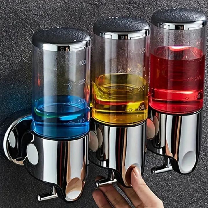Seifenspender Wandmontage – 500 ml Kapazität mit Pumpmechanismus