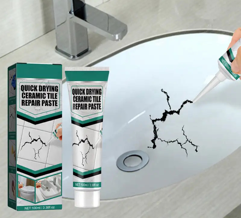 Ceramic Repair Paste – Fast-Drying for Tiles and Sanitary Fixtures