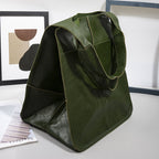 Weekender-Tasche Leder groß mit verstellbaren Tragegurten