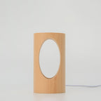LED Tischlampe Holz -   Mivoza Deutschland
