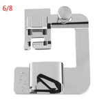 Säumerfuß-Set 3-teilig aus Edelstahl für Nähmaschinen