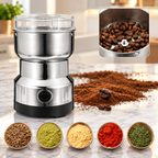 Elektrische Gewürzmühle Edelstahl 300 ml