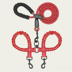 Double leash with 360° swivel – Never tangles again