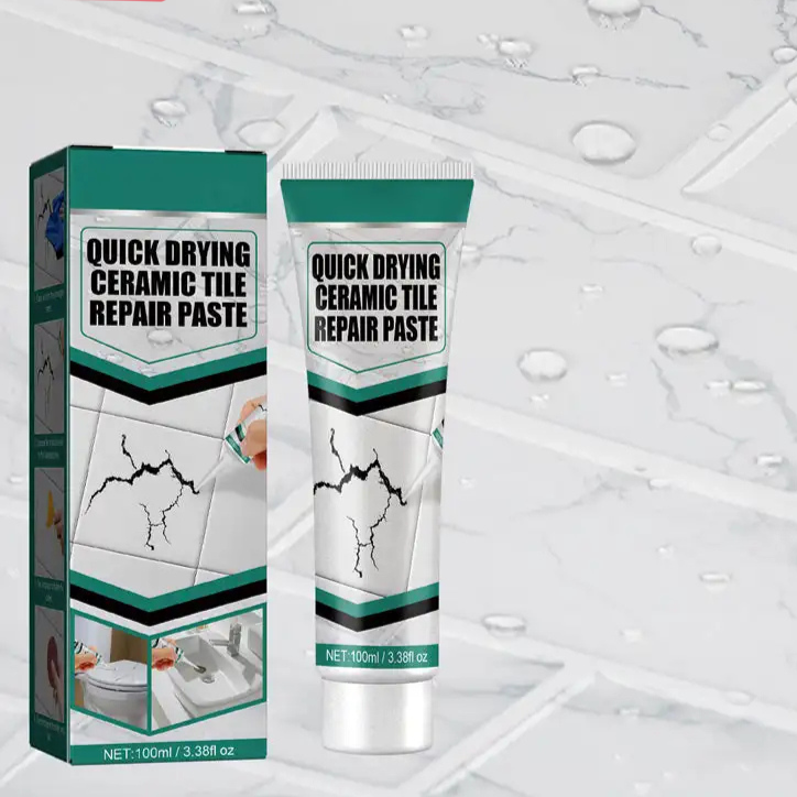 Ceramic Repair Paste – Fast-Drying for Tiles and Sanitary Fixtures