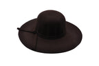 Women's fabric hat with wide brim – lightweight and breathable