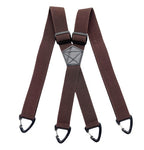 Men's adjustable suspenders with Y-back