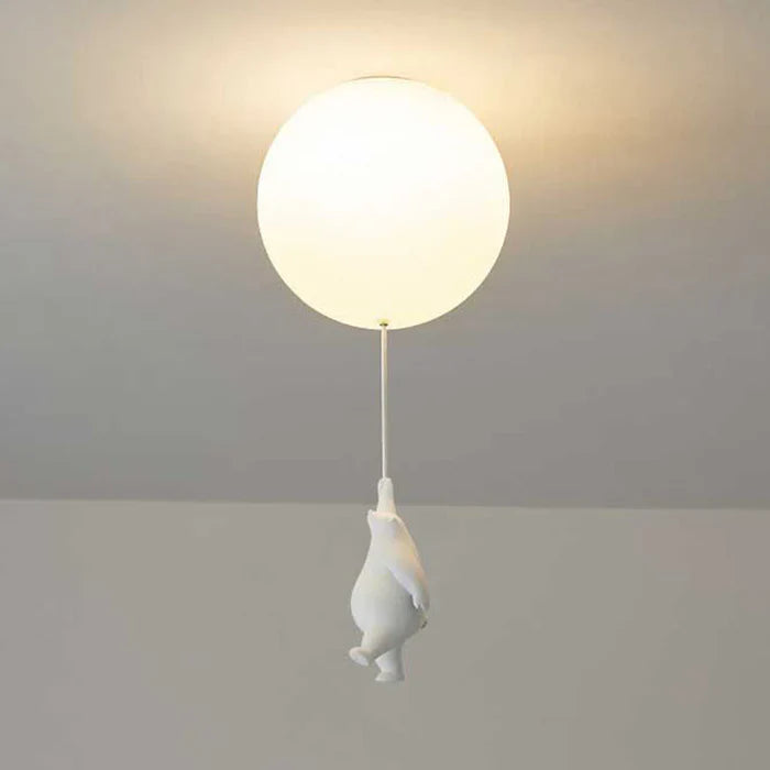 Bear & Balloon pendant lamp – Warm light for any room