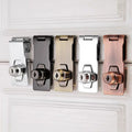 Door lock with hinge bolt and 2 keys