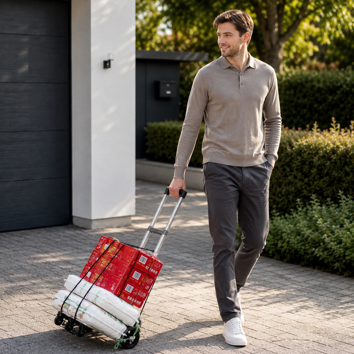 Der Wagen, der jeden Transport erleichtert