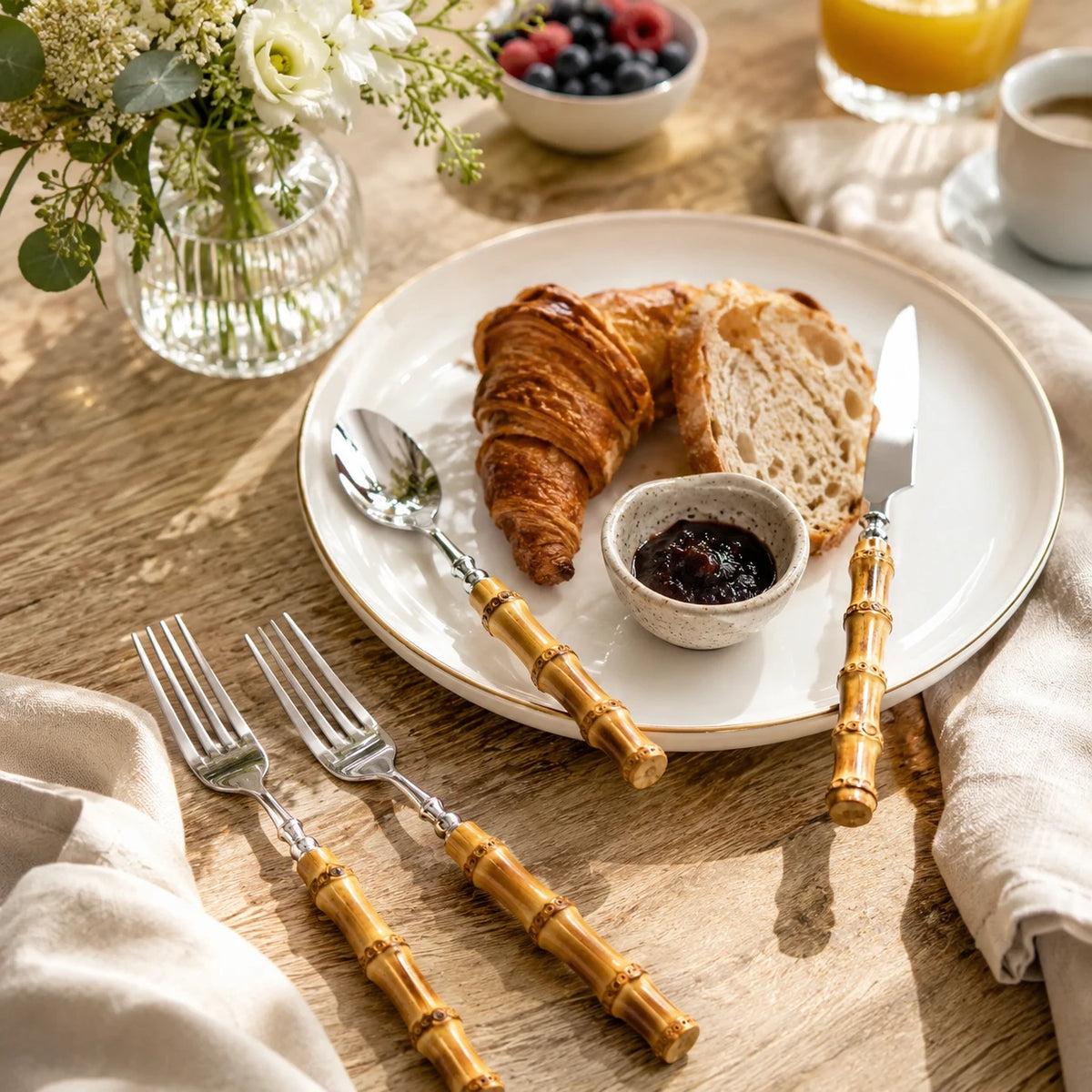 Beim Brunch