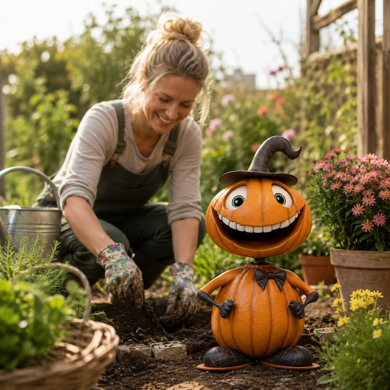 4 Gründe, warum diese Kürbis-Figur Ihren Herbst verschönert