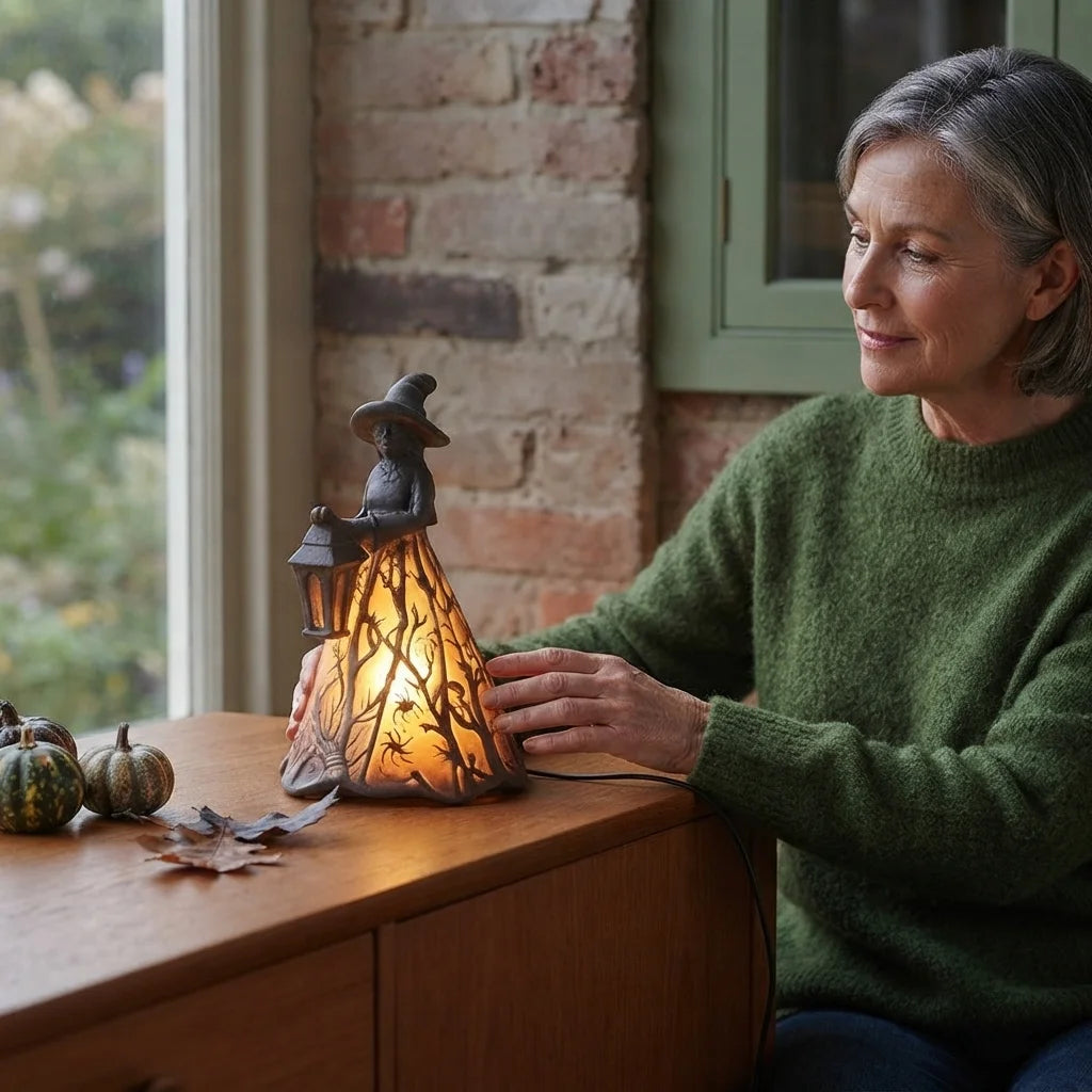 4 Gründe, warum diese Hexenlampe jeden Herbstabend verzaubert