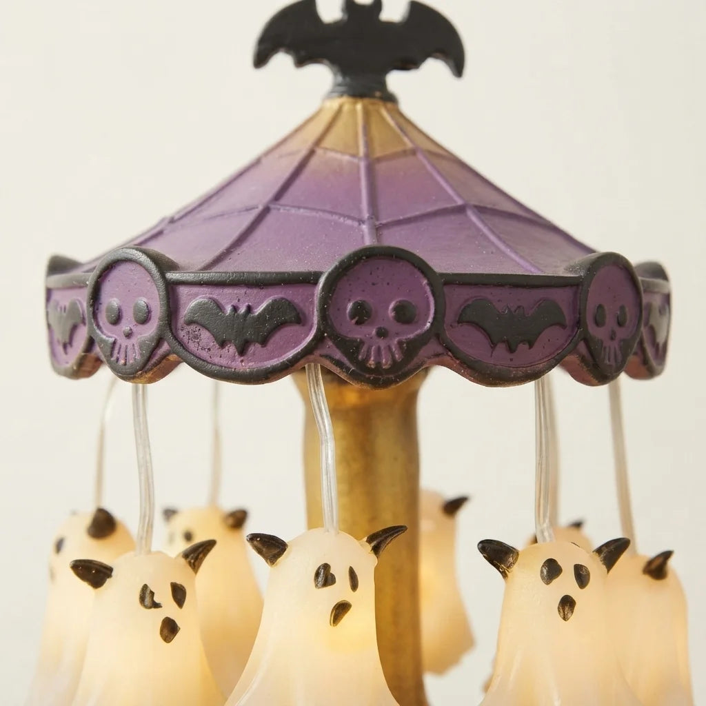 Alle Details zur Geister-Karussell-Lampe
