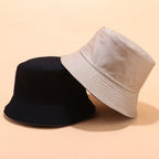 Reversible Bucket Hat made of Polyester-Cotton Blend
