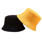 Reversible Bucket Hat made of Polyester-Cotton Blend