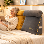 Rückenstützkissen Keilform ergonomisch – Stützkissen für Bett und Sofa