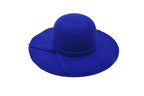 Women's fabric hat with wide brim – lightweight and breathable