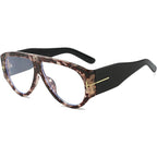 Aviator Oversized Sunglasses with UV400 Protection
