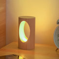 LED Tischlampe Holz -   Mivoza Deutschland