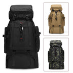 Hiking Backpack 80 Liters – Water-Repellent and Durable