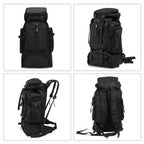 Hiking Backpack 80 Liters – Water-Repellent and Durable