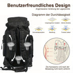 Hiking Backpack 80 Liters – Water-Repellent and Durable
