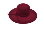Women's fabric hat with wide brim – lightweight and breathable