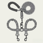 Double leash with 360° swivel – Never tangles again