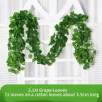 Artificial Ivy Garland 2.1m – Maintenance-Free for Wall & Wedding