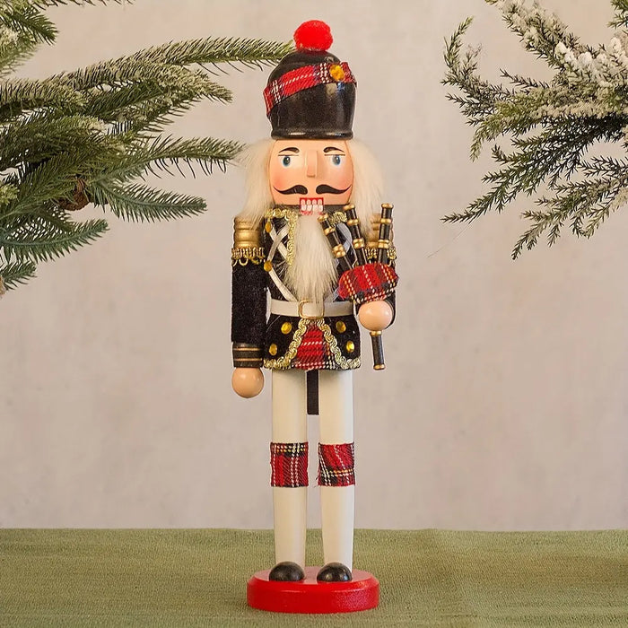Holz-Nussknacker Soldatenfigur – Weihnachtsdekoration