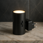Dimmable Plug-in LED Night Light with Rotary Switch – Warm White Light