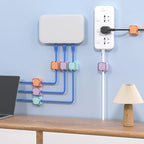 Magnetische KabelclipsOrdnung für Schreibtisch und Zuhause