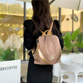 Anti-theft backpack with hidden zippers
