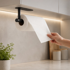 Stainless Steel Kitchen Roll Holder Wall Mount Under Cabinet