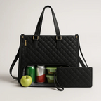 Cosmetic Bag with Compartments – Water-Resistant and Compact