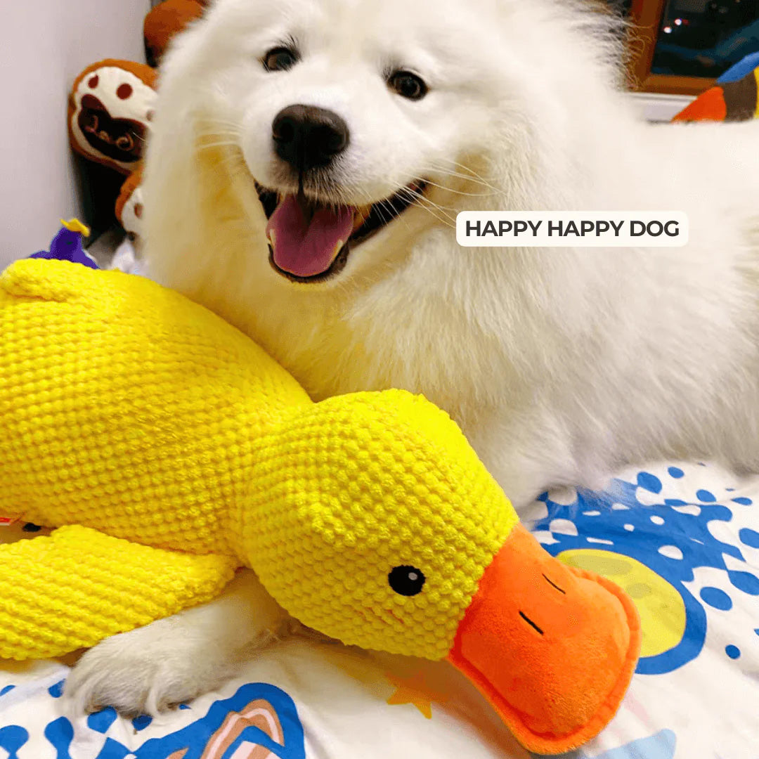 Dog Toy Duck with Squeaker Function