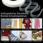 1+1 Gratis | Bügelband mit doppelseitigem Kleber für Nähen & DIY-Projekte Mivoza Deutschland