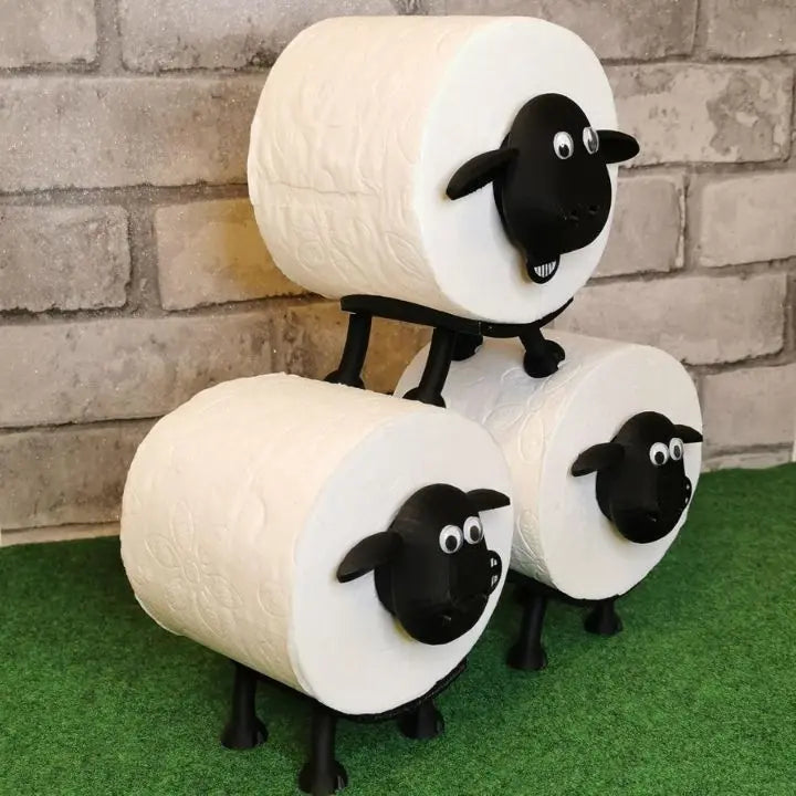 1+1 Gratis | Charmantes Schaf-Toilettenpapierhalter Mivoza Deutschland
