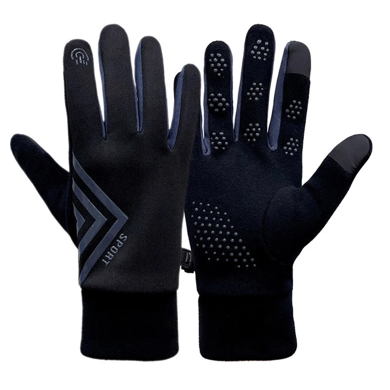 Waterproof Touchscreen Gloves with Non-Slip Grip