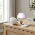 Rechargeable RGB LED Lamp E27 with Remote Control – No Wiring Needed