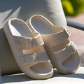 Sandals with EVA cushioning and ergonomic straps