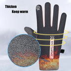 Waterproof Touchscreen Gloves with Non-Slip Grip