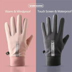 Waterproof Touchscreen Gloves with Non-Slip Grip