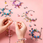 DIY Armband-Bastelset für Kinder mit Perlen und Anhängern