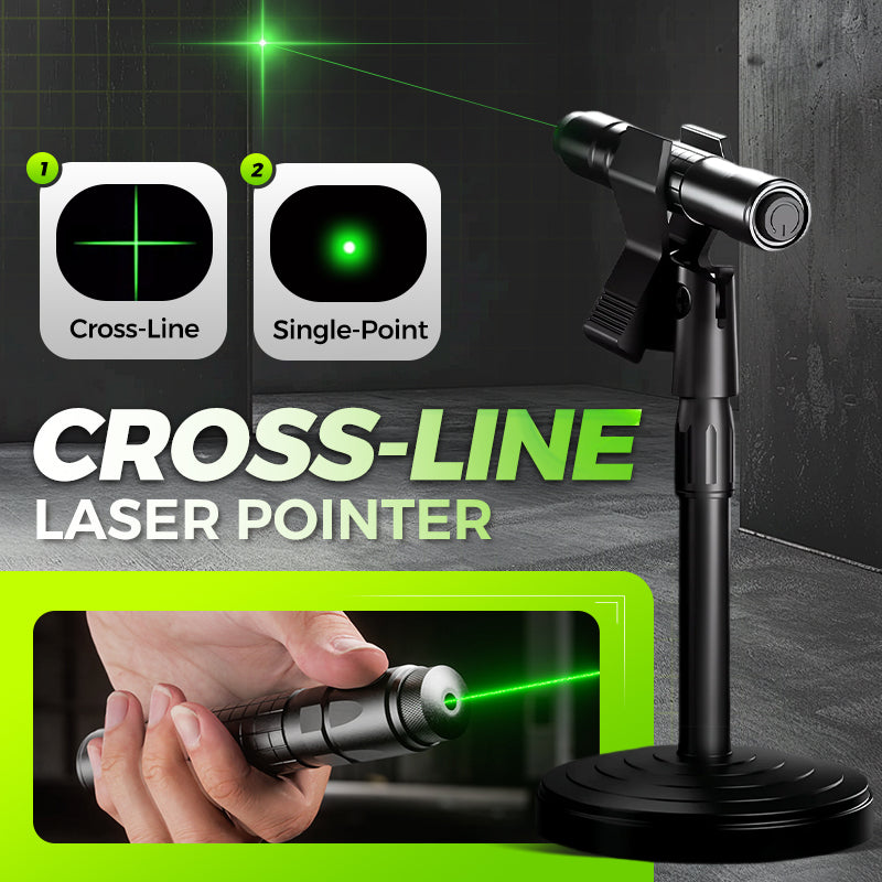 Kreuzlinien-Laserpointer mit Stativhalterung