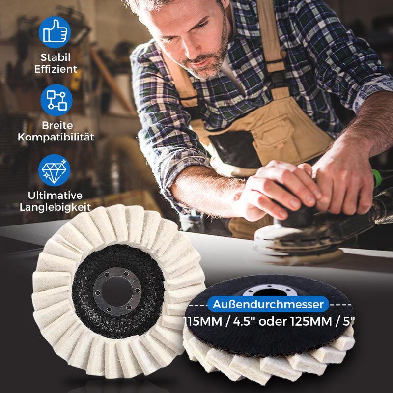 Wool Felt Polishing Pad for Angle Grinder